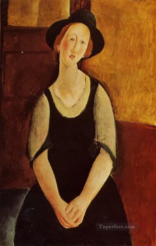 1919 Oil Painting - thora klinckowstrom 1919 Amedeo Modigliani
